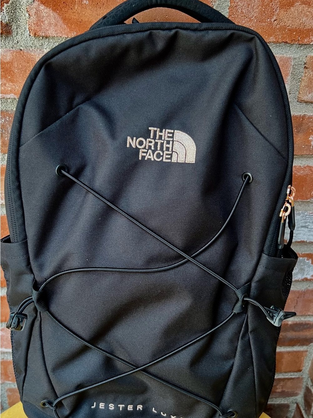 The North Face Black Jester Luxe Laptop Computer Backpack For Women New w/o Tags